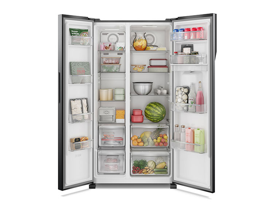REFRIGERADOR FENSA SIDE BY SIDE NO FROST 525 L SFX530B 4