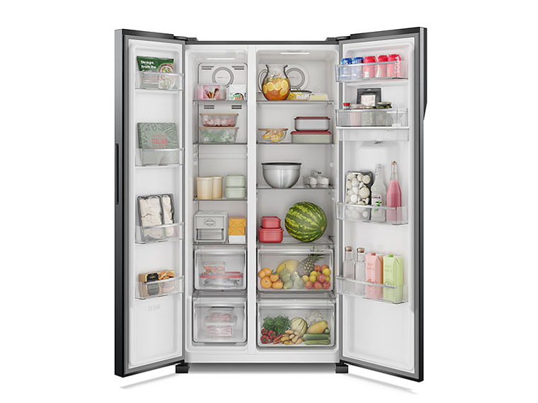 REFRIGERADOR FENSA SIDE BY SIDE NO FROST 525 L SFX530B 4