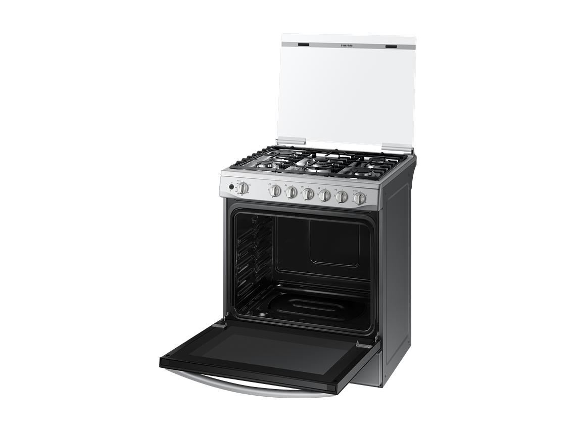 SAMSUNG COCINA A GAS CON 5 QUEMADORES CON QUEMADOR DE TRIPLE POTENCIA 4