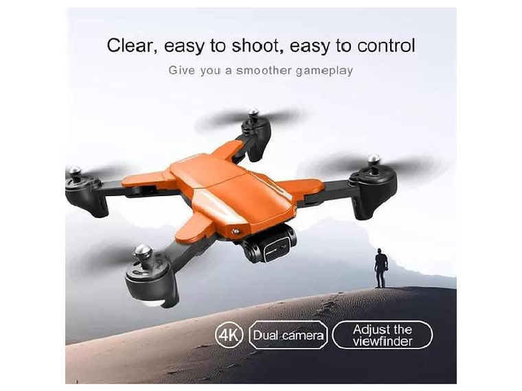 DRON PLEGABLE CON CÁMARA Y RETORNO AUTOMÁTICO 4K 4