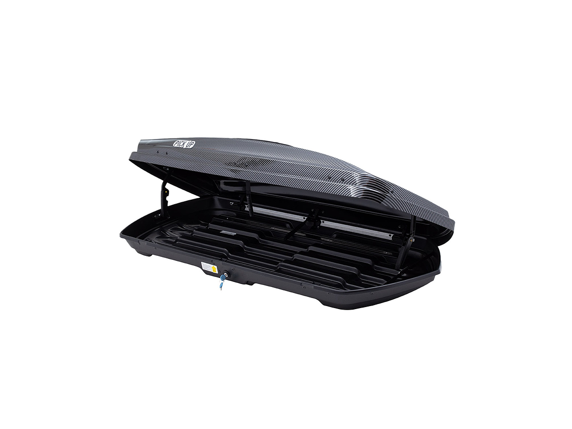 PORTAEQUIPAJE CARBON 570L ANCLAJE RAPIDO 2