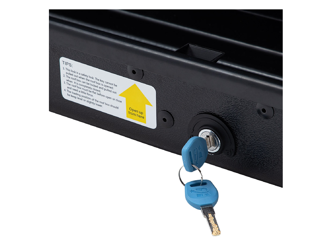 PORTAEQUIPAJE 740L ANCLAJE RÁPIDO 8