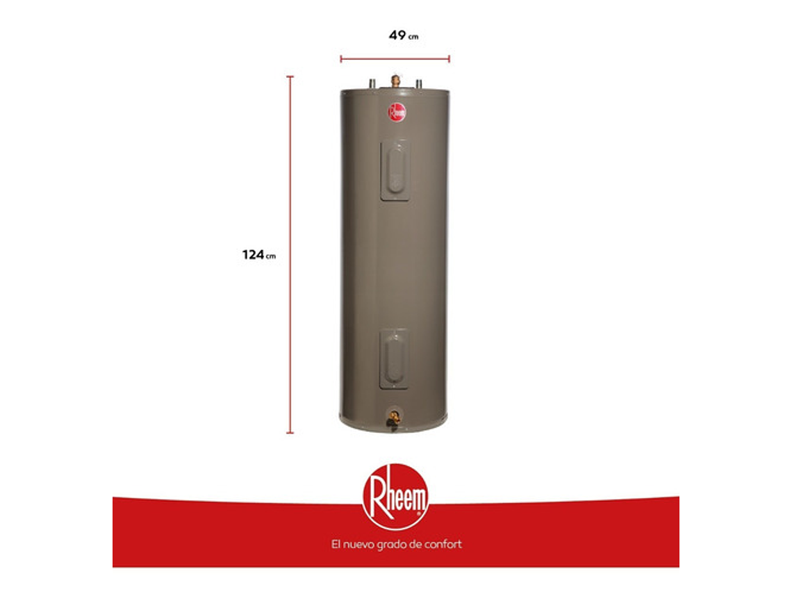 TERMO ELÉCTRICO DE PISO 152 LITROS 220V RHEEM 2