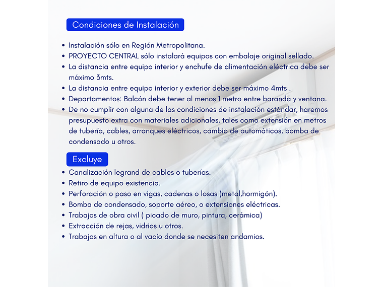 INCLUYE INSTALACIÓN EN RM SPLIT INVERTER 12000BTU WIFI APP 4