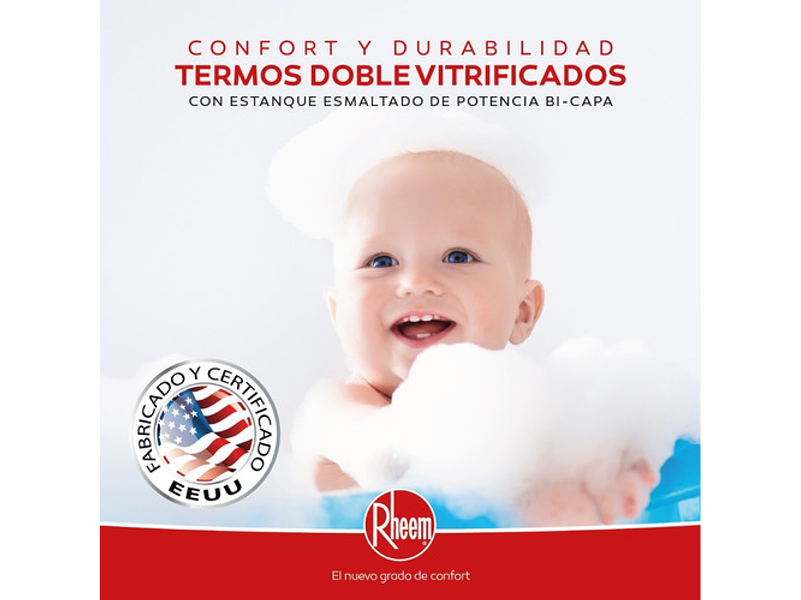 TERMO ELÉCTRICO DE PISO 152 LITROS 220V RHEEM 5