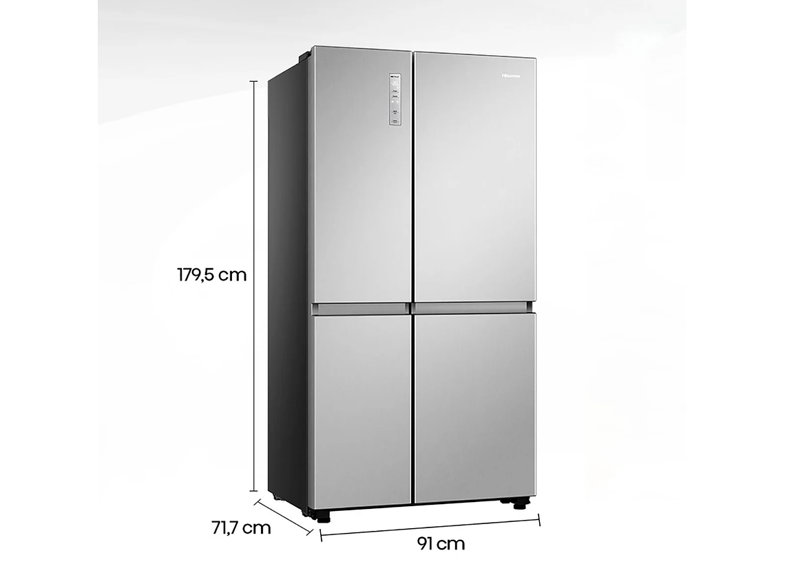 REFRIGERADOR HISENSE SIDE BY SIDE NO FROST 635 L RS820NV 2