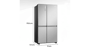 REFRIGERADOR HISENSE SIDE BY SIDE NO FROST 635 L RS820NV