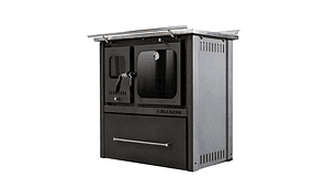 COCINA A LEÑA ALCAZAR EUROPEA M70 GRIS