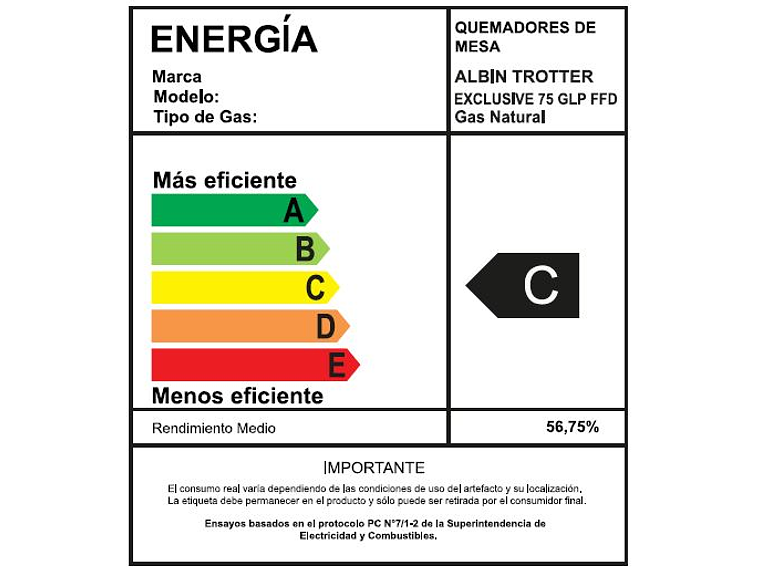 ENCIMERA AT EXCLUSIVE 75 GAS NATURAL 4