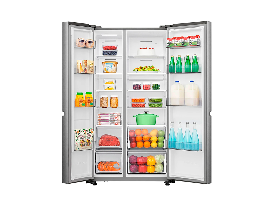REFRIGERADOR HISENSE SIDE BY SIDE NO FROST 635 L RS820NV 3