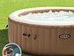 SPA HOT TUB INFLABLE INTEX BUBBLE MASSAGE 4 PERSONAS - Miniatura 4