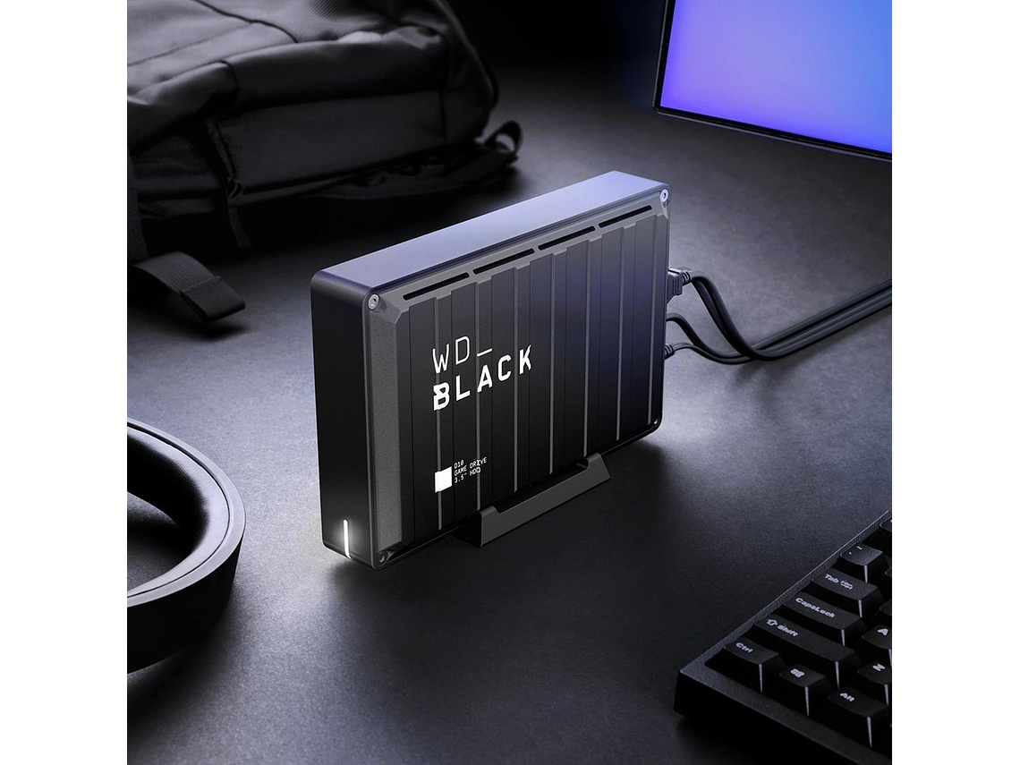 DISCO DURO EXTERNO WESTERN DIGITAL D10 GAMER DRIVE 8TB 3