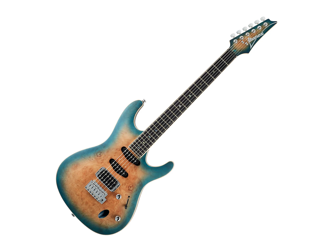GUITARRA ELECTRICA IBANEZ SA460MBW SUNSET BLUE BURST 1