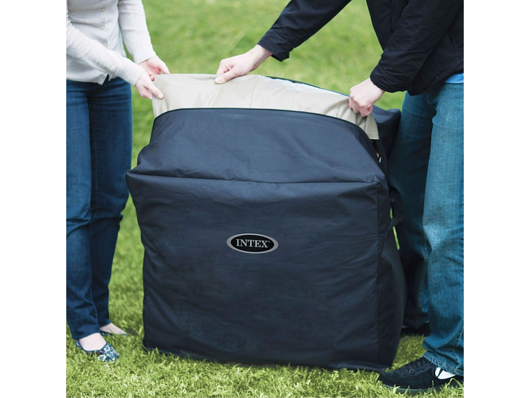 SPA HOT TUB INFLABLE INTEX BUBBLE MASSAGE 4 PERSONAS 5