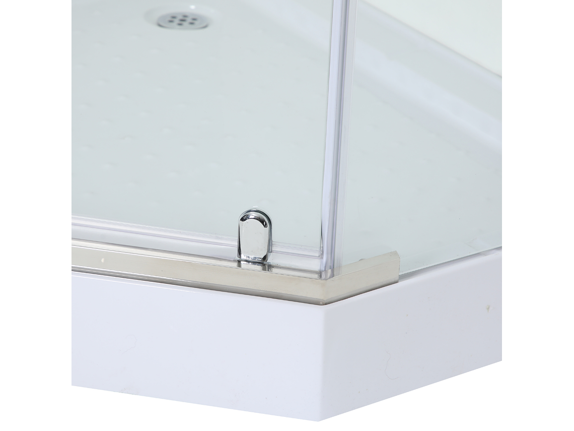 SHOWER DOOR 90X90CM 6MM MAMPARA DIAMANTE | BLANCO 4
