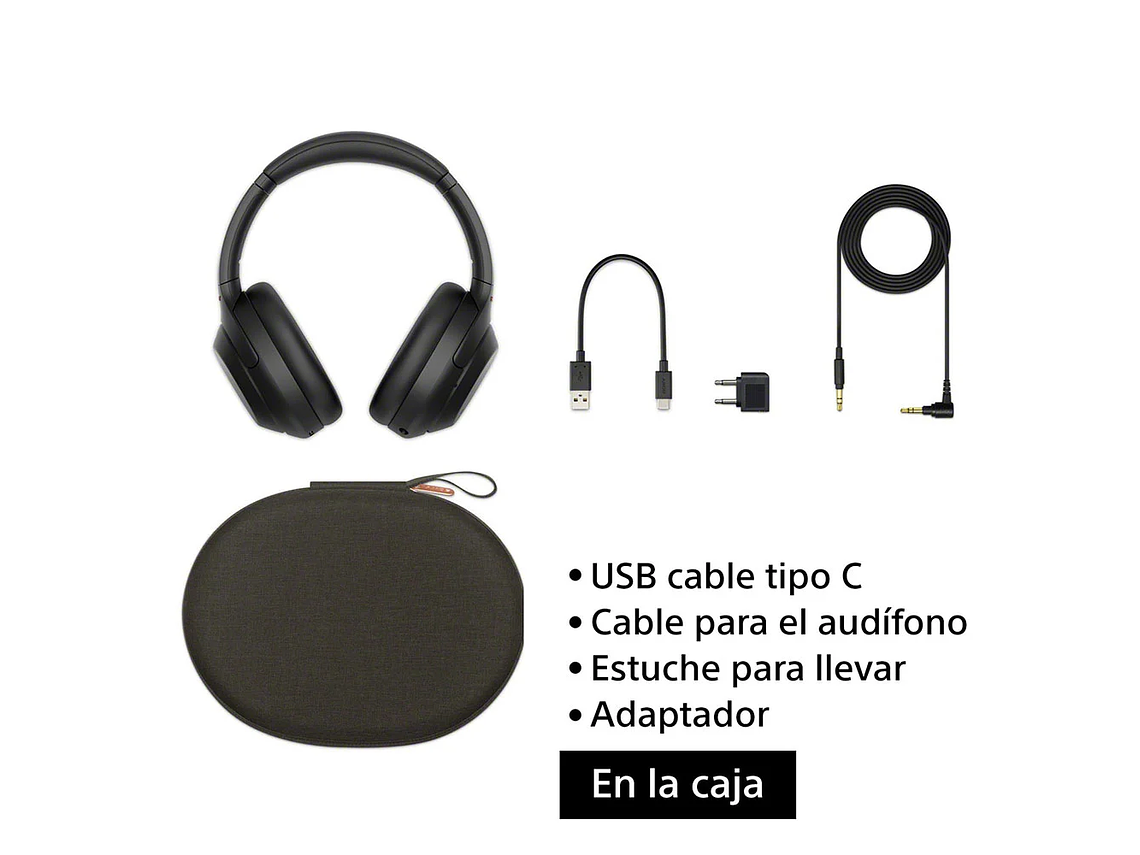AUDÍFONOS SONY WH-1000XM4 NOISE CANCELLING BLUETOOTH 9