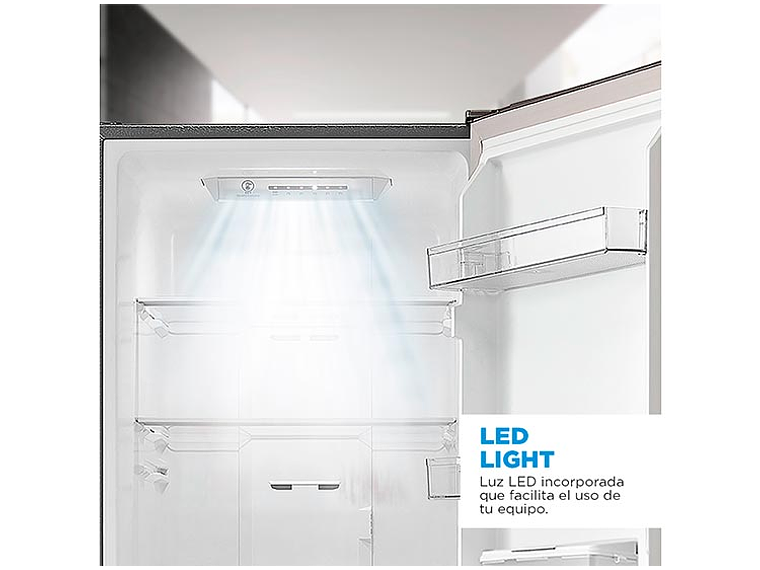 REFRIGERADOR MIDEA BOTTOM FREEZER NO FROST 262 L BTM MDRB380FGE50 5