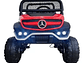 AUTO BATERÍA MERCEDES UNIMOG 4 MOTORES - KIDSCOOL - UNIMOG-BL - Miniatura 1