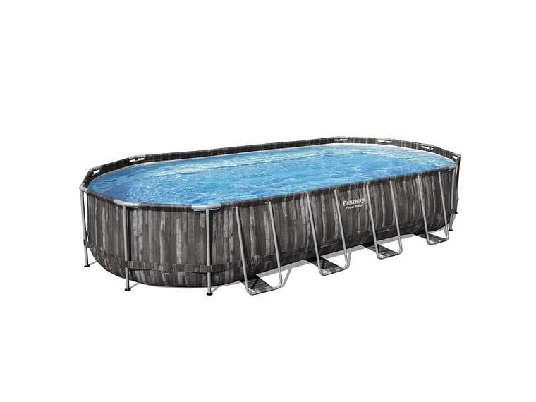 PISCINA BESTWAY OVALADA FILTRO+ACCESORIOS 7.32MX3.66MX1.22M 1