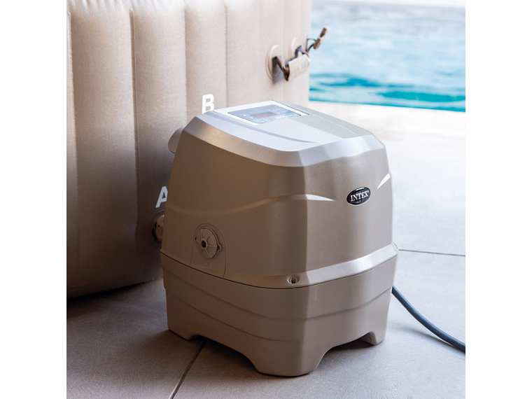 SPA HOT TUB INFLABLE INTEX BUBBLE MASSAGE 4 PERSONAS 7