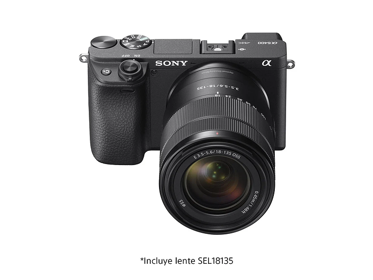 CÁMARA ILCE-6400M CON MONTURA E Y SENSOR APS-C 1