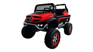 AUTO BATERÍA MERCEDES UNIMOG 4 MOTORES - KIDSCOOL - UNIMOG-BL