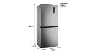 REFRIGERADOR FENSA SIDE BY SIDE NO FROST 401 L MULTIDOOR DQ79SU