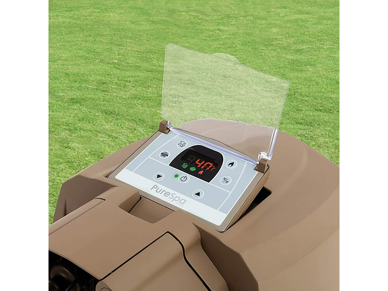 SPA HOT TUB INFLABLE INTEX BUBBLE MASSAGE 4 PERSONAS 8