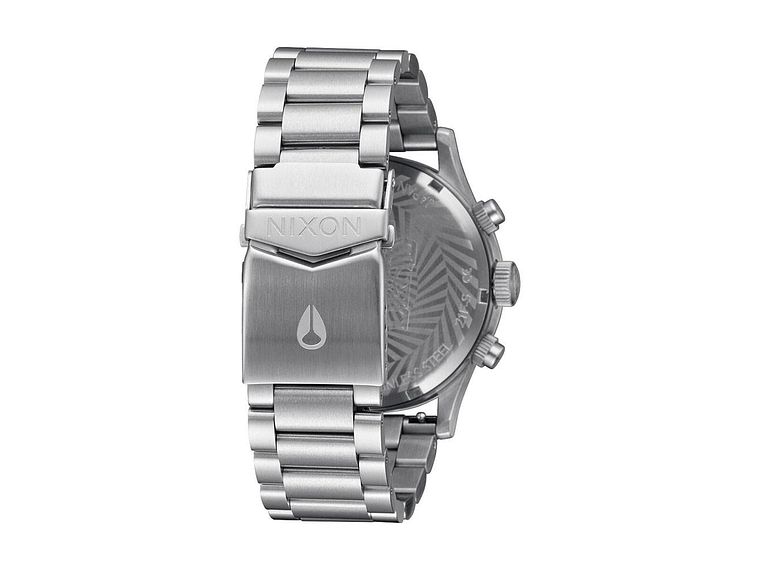 RELOJ GRATEFUL DEAD SENTRY CHRONO SILVER BLACK NIXON 3