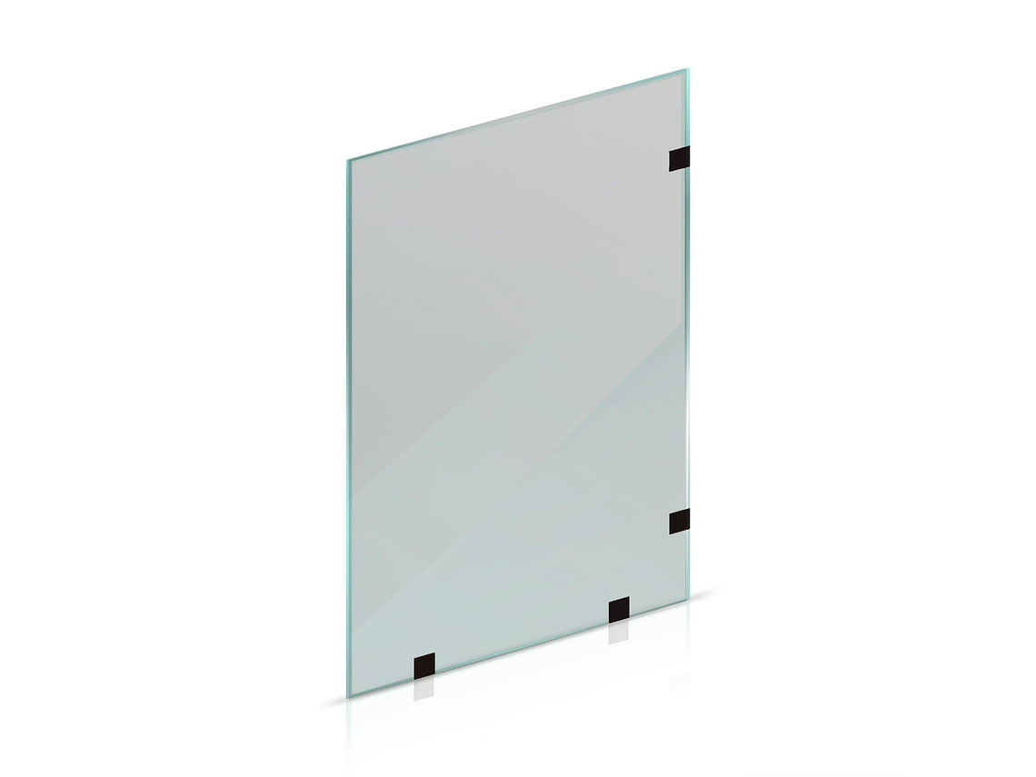 SHOWER DOOR VIDRIO TEMPLADO CON EMPAVONADO 90X150 CM HERRAJE NEGRO 2