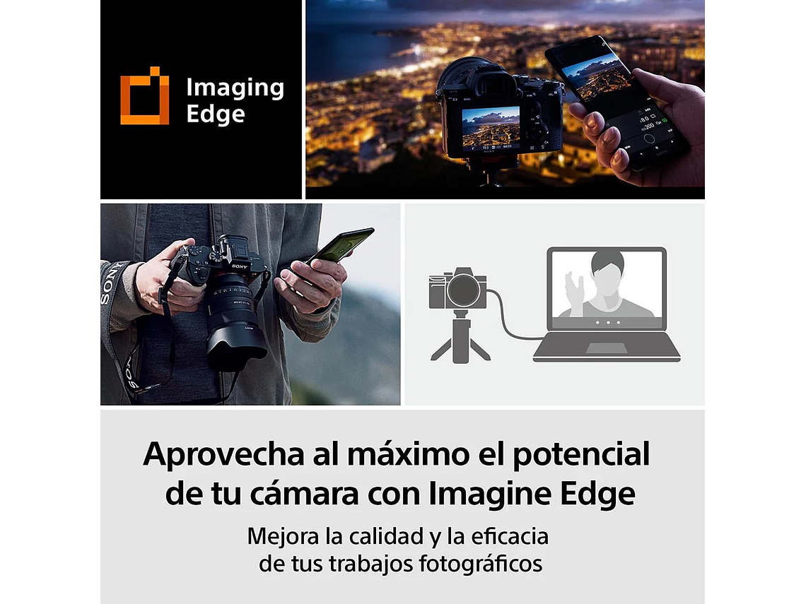 CÁMARA MIRRORLESS ILCE-7M3 CON SENSOR FULLFRAME 9