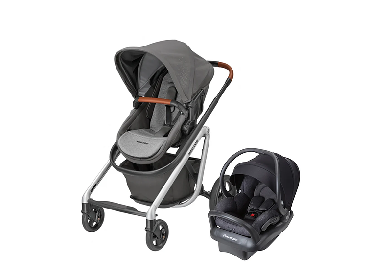 COCHE TRAVEL SYSTEM LILA NOMAD GREY/ MICO MAX 1