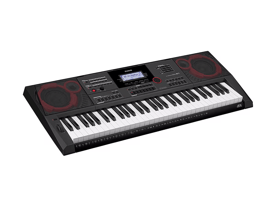 TECLADO DE 61 TECLAS CASIO CTX5000 CON ATRIL Y BANQUETA 2