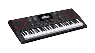 TECLADO DE 61 TECLAS CASIO CTX5000 CON ATRIL Y BANQUETA