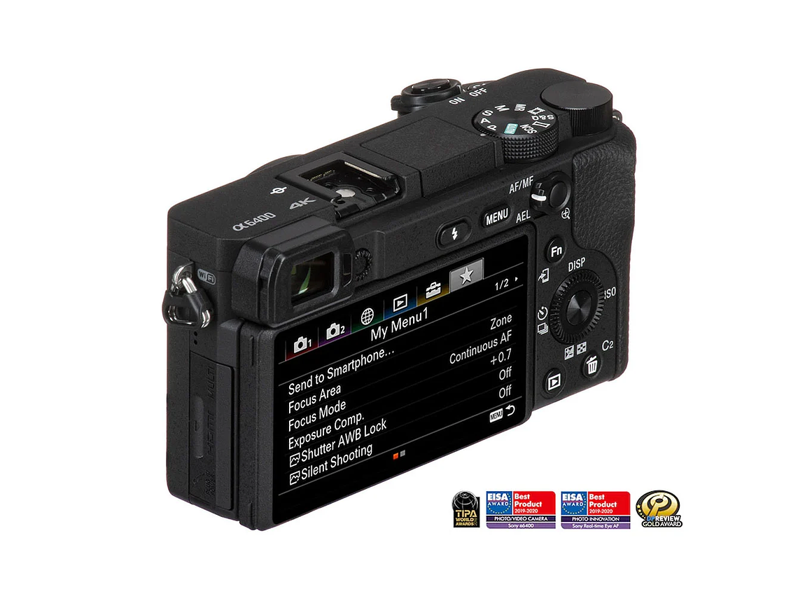 CÁMARA ILCE-6400M CON MONTURA E Y SENSOR APS-C 4