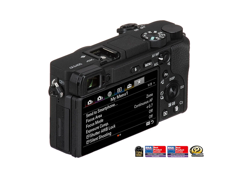 CÁMARA ILCE-6400M CON MONTURA E Y SENSOR APS-C 4