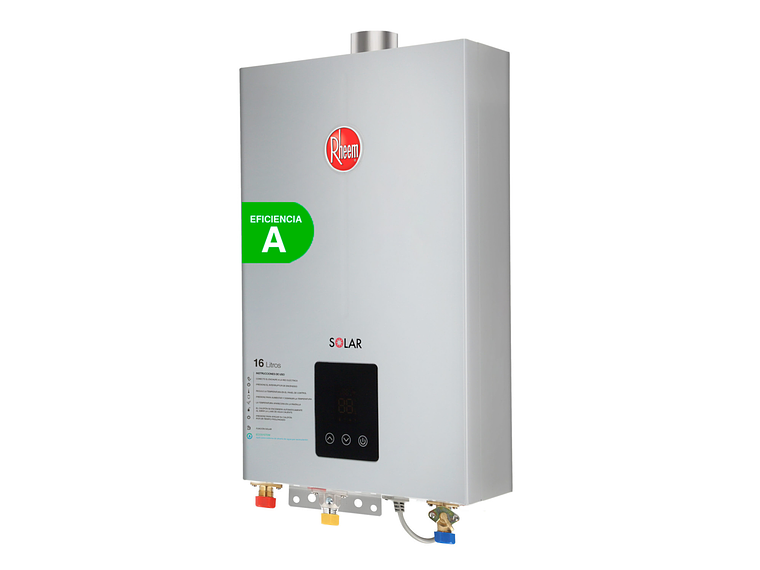 CALEFONT 16 LITROS GAS NATURAL TIRO FORZADO RHEEM 1
