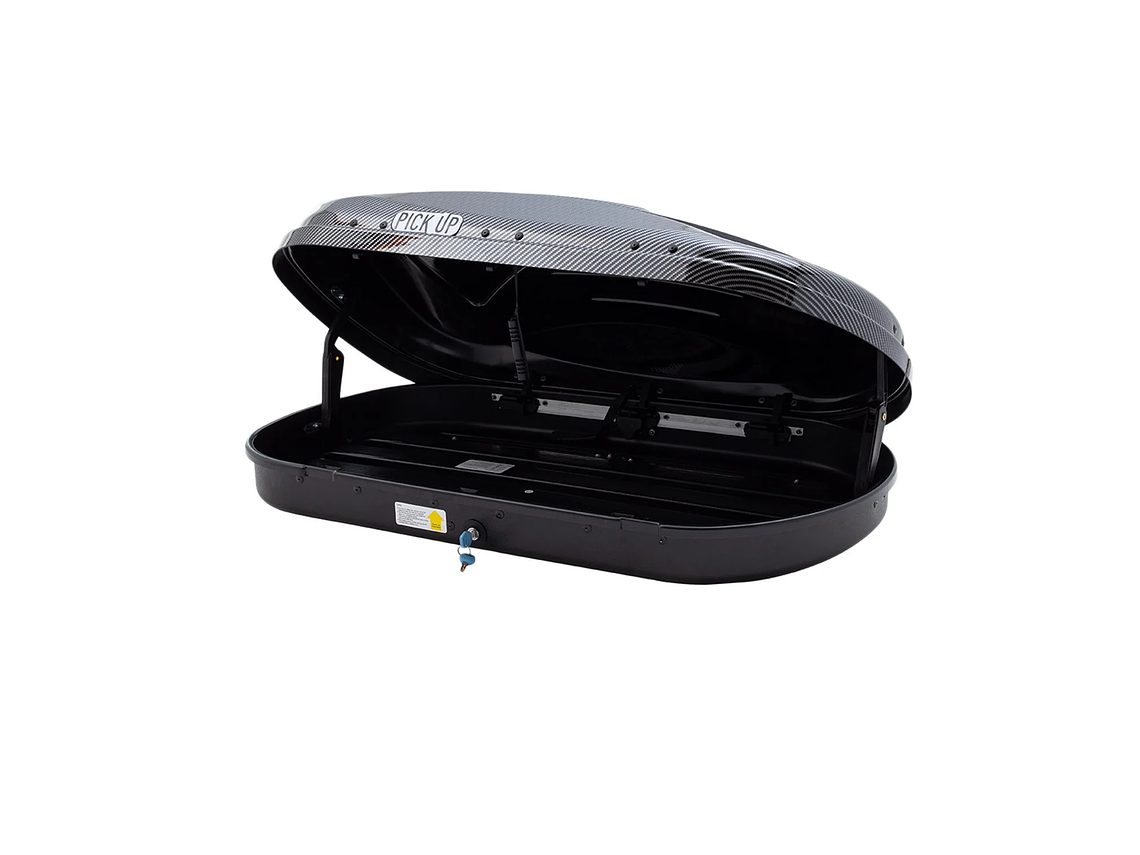 PORTAEQUIPAJE CARBON 250L ANCLAJE RAPIDO 2