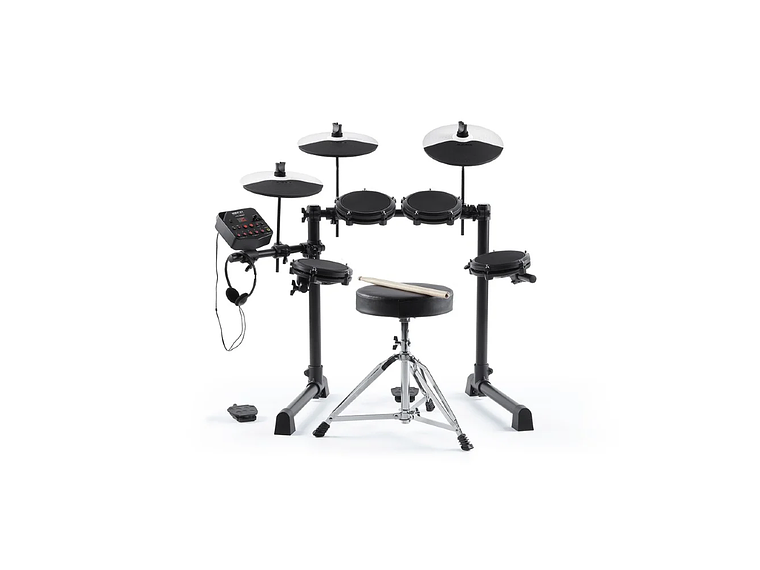 BATERÍA ALESIS ELECTRÓNICA CON SILLÍN DEBUT KIT 1