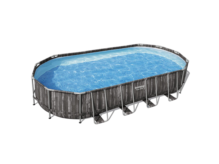 PISCINA BESTWAY OVALADA FILTRO+ACCESORIOS 7.32MX3.66MX1.22M 6