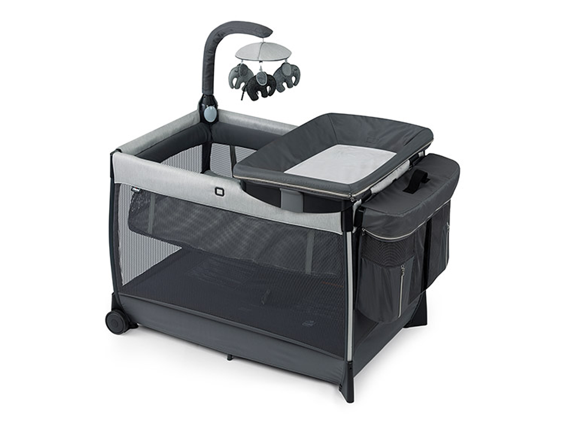 CUNA CHICCO CCLULLAZIP01 GRIS 1