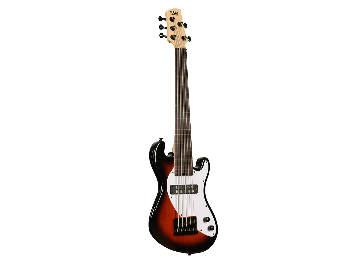U-BASS KALA CUERPO SÓLIDO 5 CUERDAS FRETLESS TOBACCO BURST UBASS-SB5-TB-FL 2