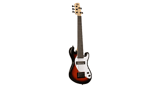 U-BASS KALA CUERPO SÓLIDO 5 CUERDAS FRETLESS TOBACCO BURST UBASS-SB5-TB-FL