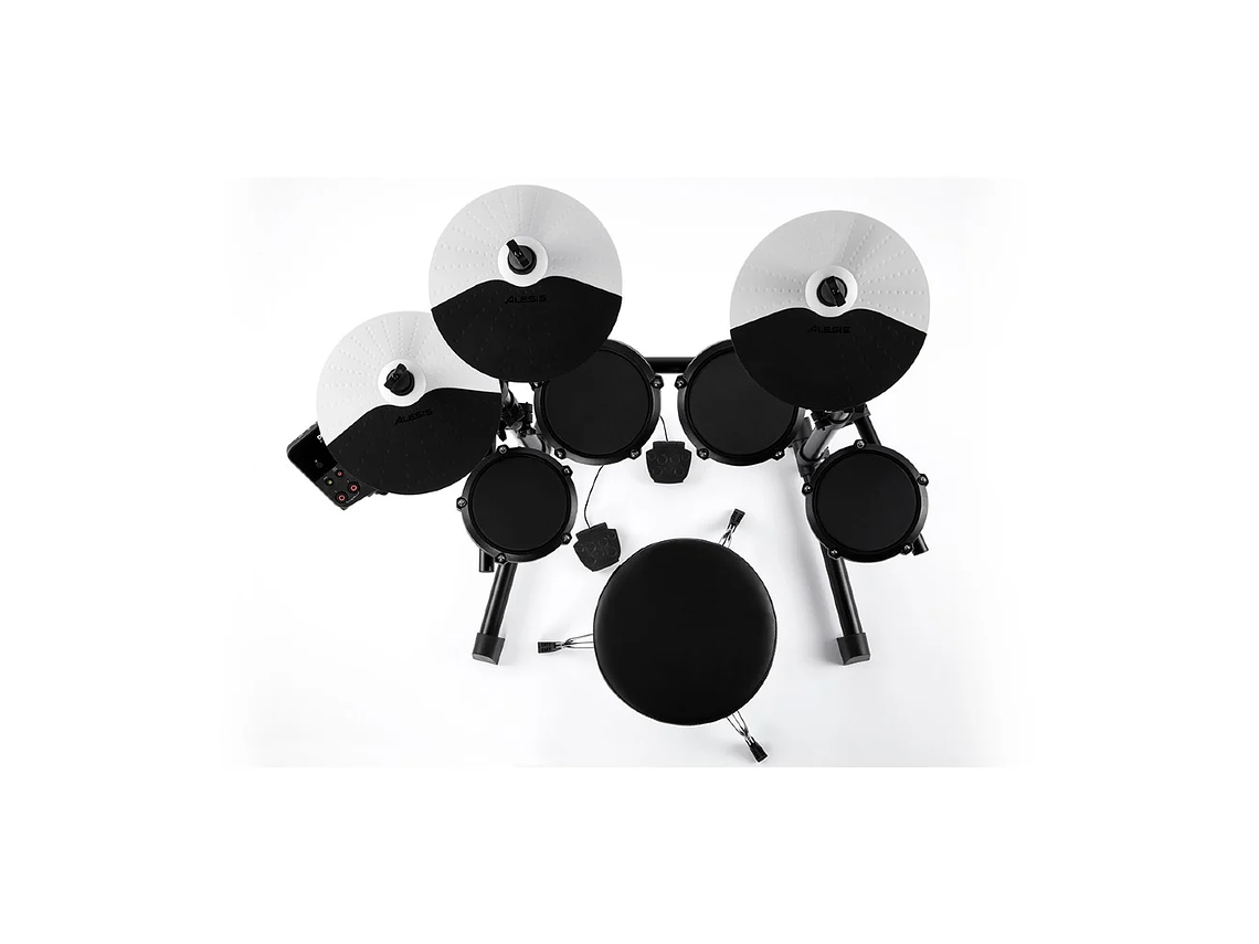 BATERÍA ALESIS ELECTRÓNICA CON SILLÍN DEBUT KIT 2