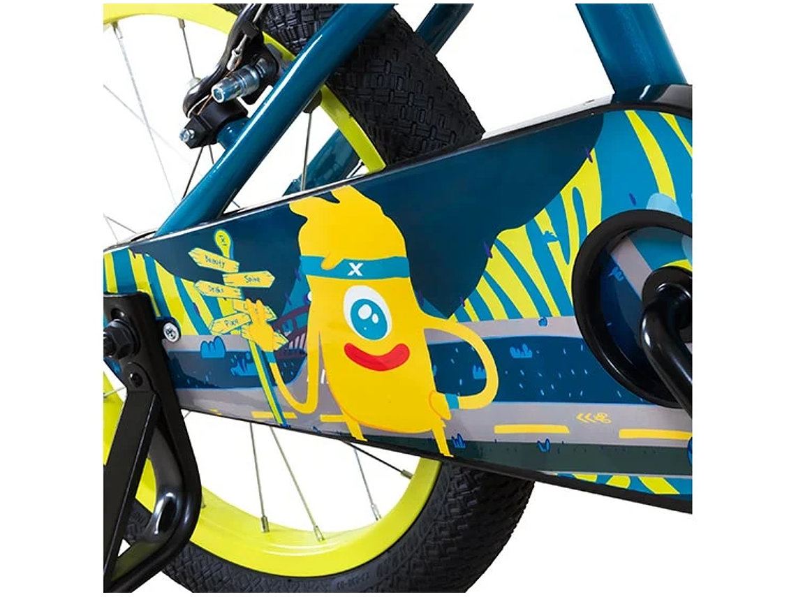 BICICLETA INFANTIL OXFORD SPINE PETRÓLEO ARO 16 4