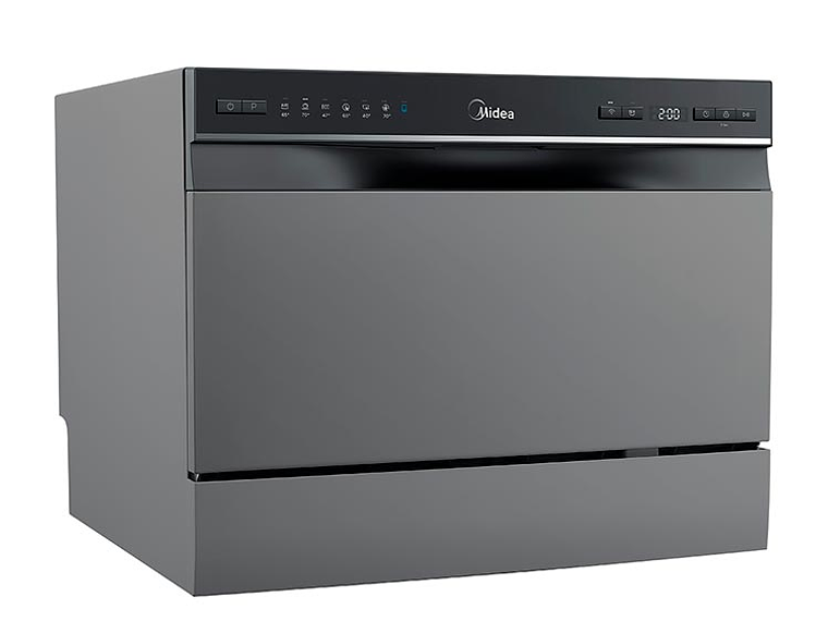 LAVAVAJILLAS MIDEA 6 CUBIERTOS FREESTANDING MDWTF0602MS 2
