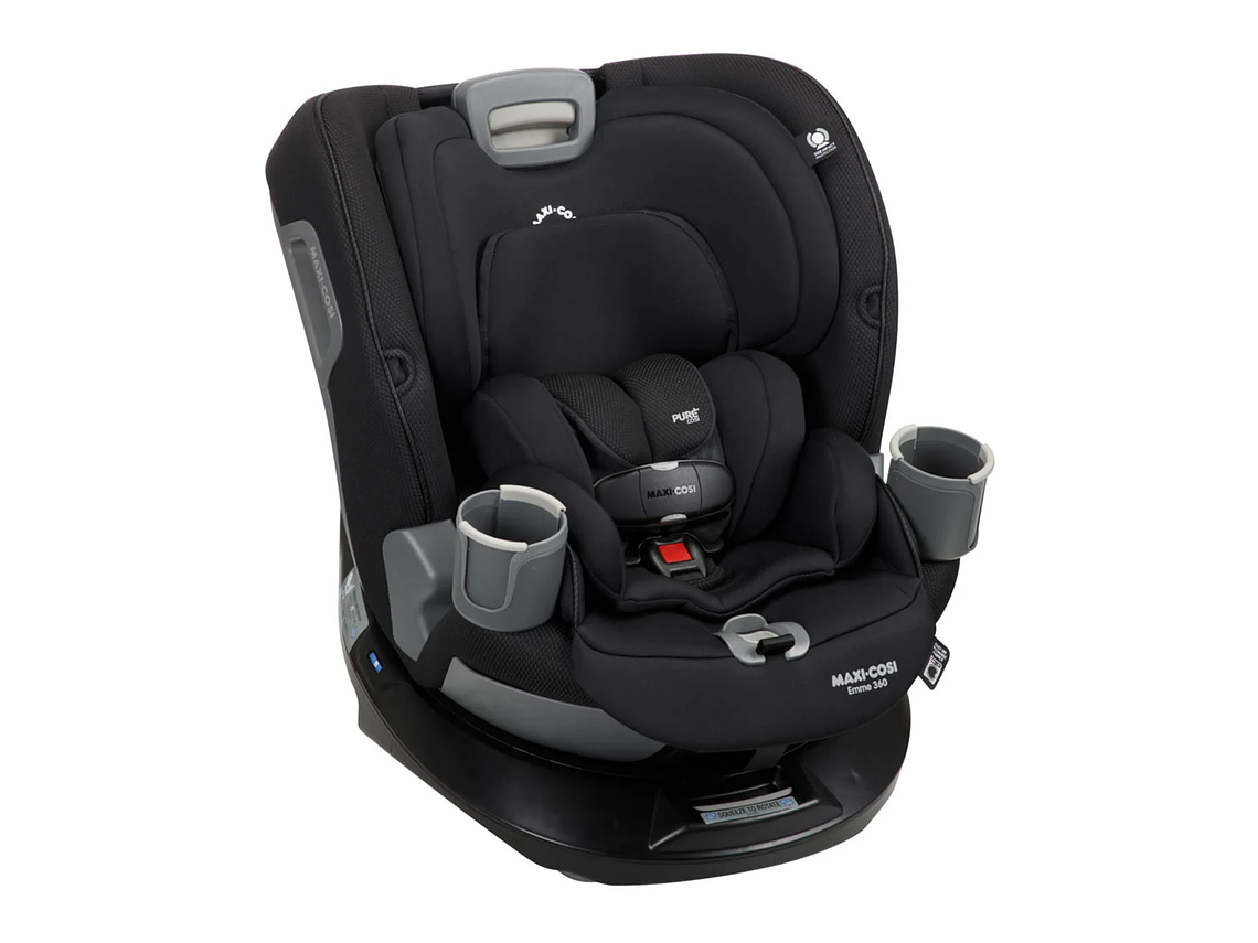 SILLA DE AUTO CONVERTIBLE EMME 360° MIDNIGHT BLACK MAXI COSI 1