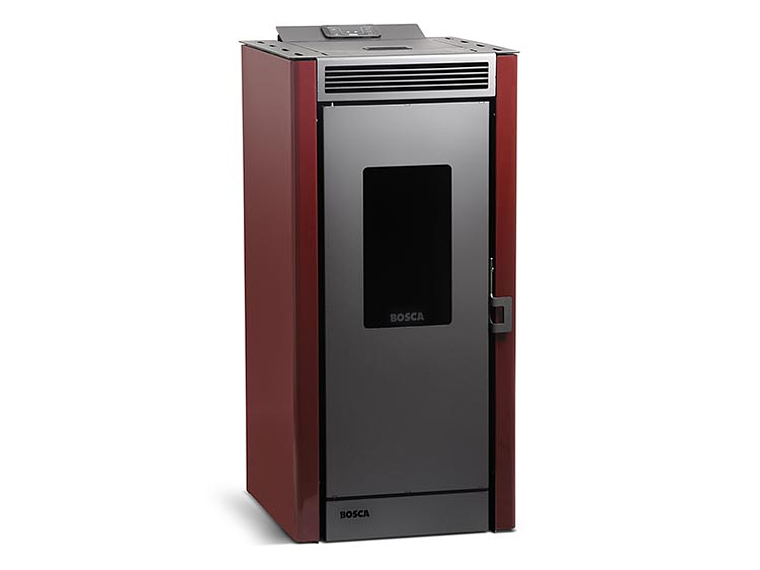 CALEFACTOR A PELLET BLACK VISION BURDEO 6