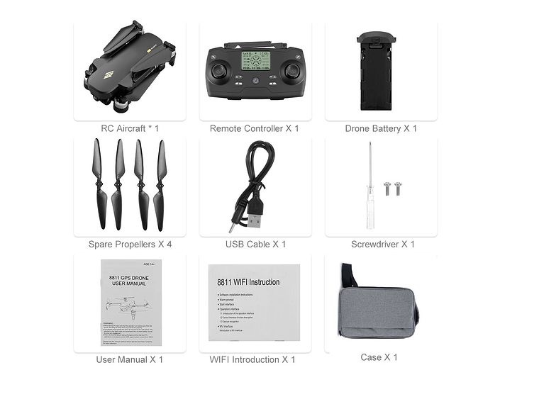 DRONE GPS AVIATOR 8811 PRO 6K 5G 3000M CARDAN AUTOESTABILIZADOR 7