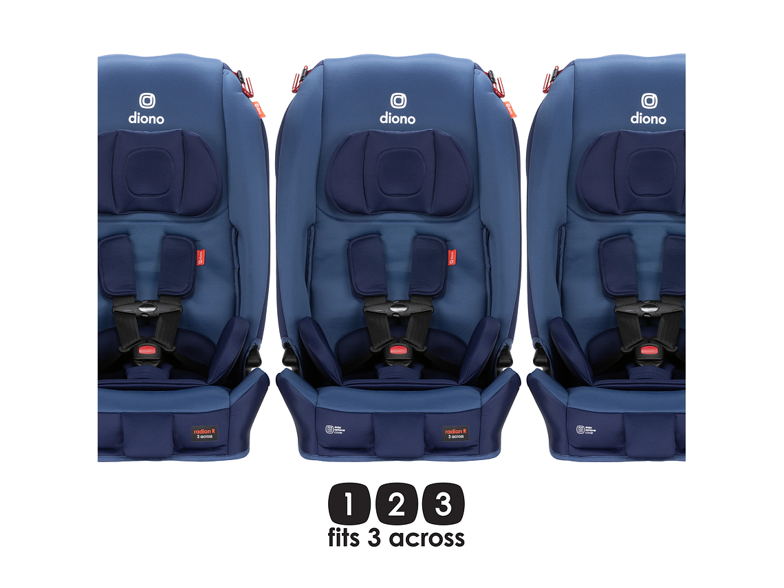 SILLA DE AUTO CONVERTIBLE DIONO RADIAN® 3R EDICIÓN LIMITADA (OLEADA AZUL) 7